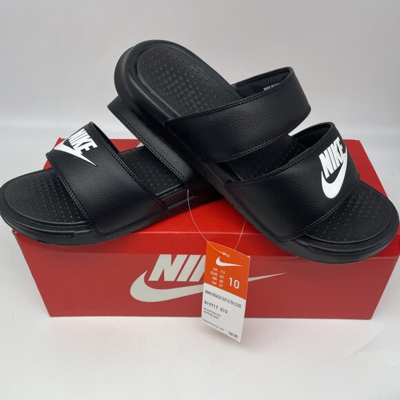 Nike Benassi Duo Ultra Slide Womens Size 10 Sandal NIB - Picture 1 of 7